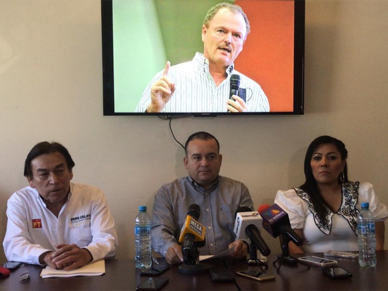  Candidato a la alcaldía del PT en Hermosillo, pide voto por ‘El Borrego’ Gándara