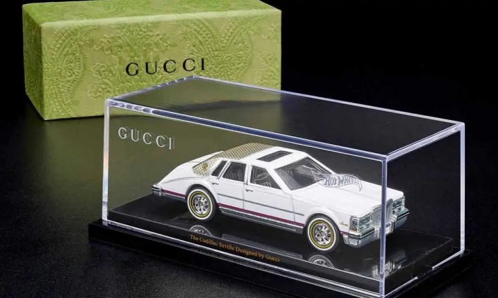  Gucci y Hot Wheels lanzarán una edición limitada y a escala del Cadillac Seville