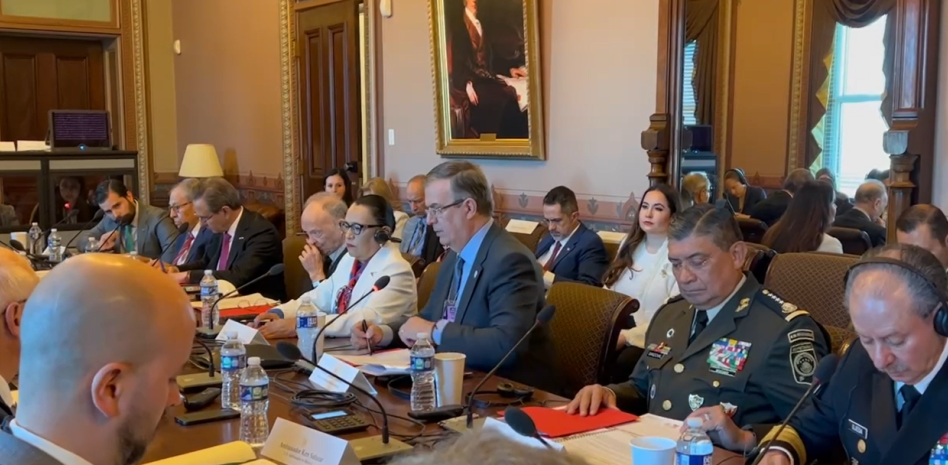  Inicia en Washington reunión bilateral México-EEUU en materia de seguridad