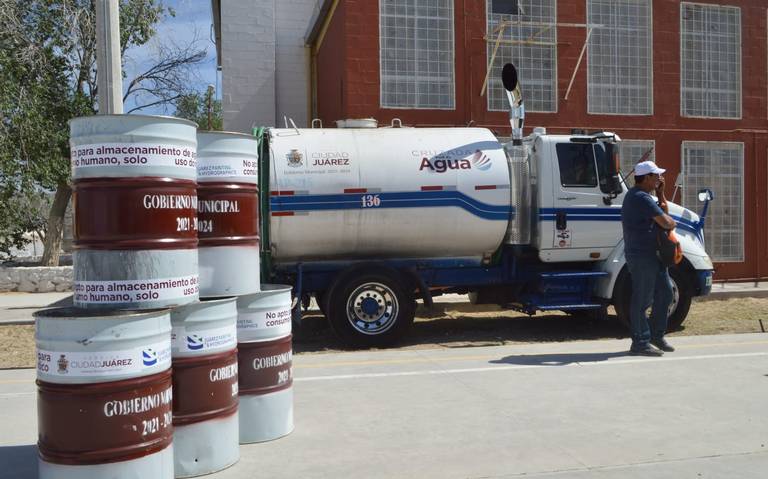  Repartirán al mes 4 mil litros de agua en 20 colonias