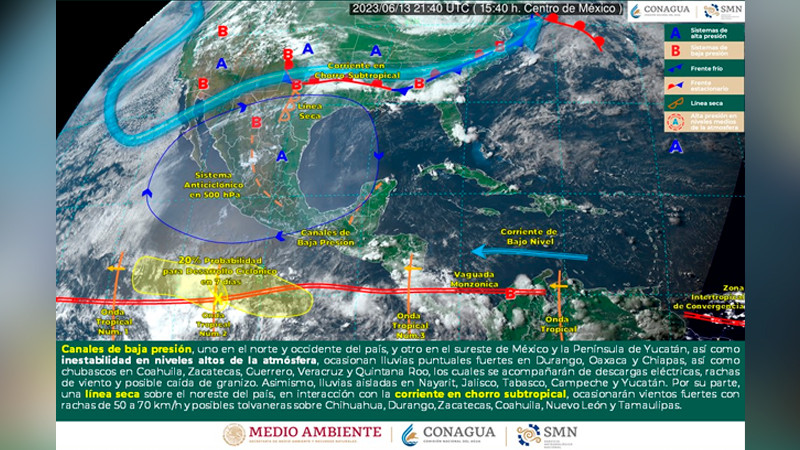  Tercera ola de calor: se prevén tres estados con temperaturas mayores a 45 grados