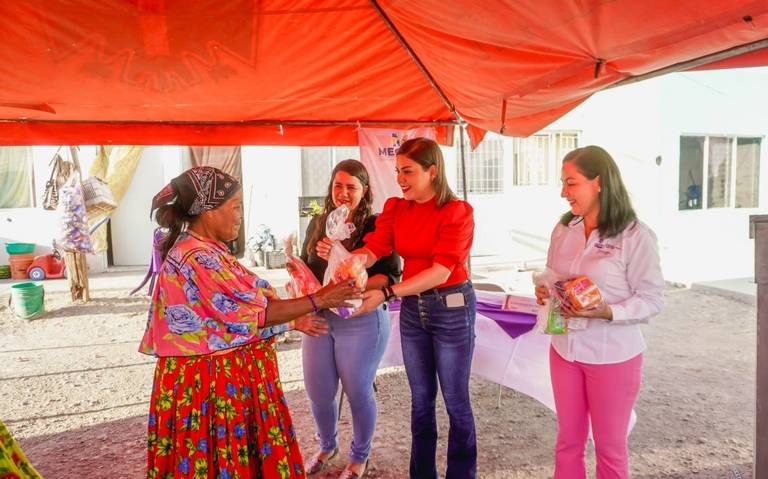  Llevan programa “Menstruación Digna” a asentamiento Tarahumara en Meoqui