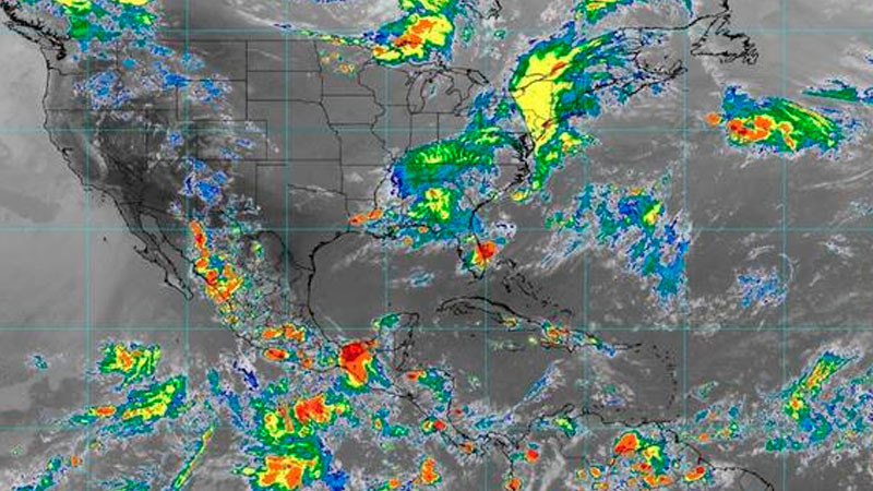  Pronostican lluvias intensas en Michoacán, Guerrero, Morelos y Puebla