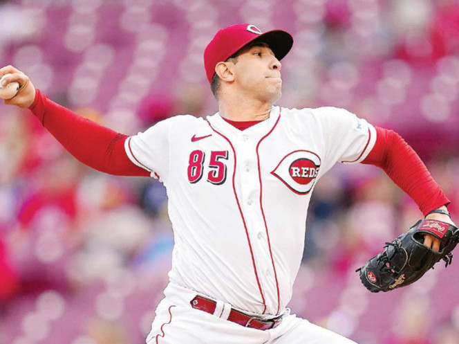  Luis Cessa se presenta en la temporada y se va sin decisión contra los Rojos