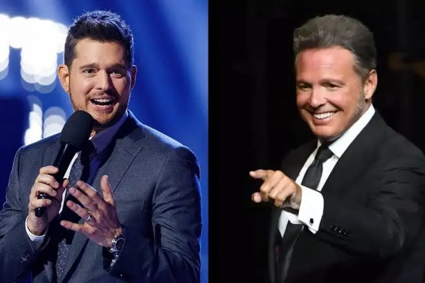  Michel Bublé disfrutó del show de Luis Miguel en Argentina
