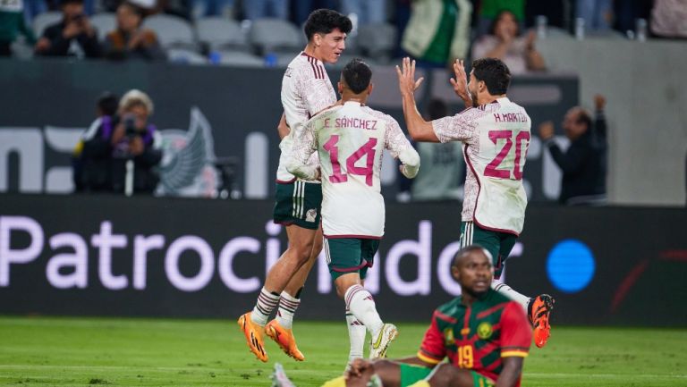 Selección mexicana: con gol de último minuto, el tri rescata empate ante Camerún
