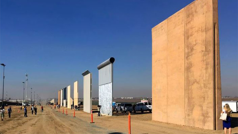  Estados Unidos refuerza muro fronterizo en Ciudad Juárez tras ola de migrantes