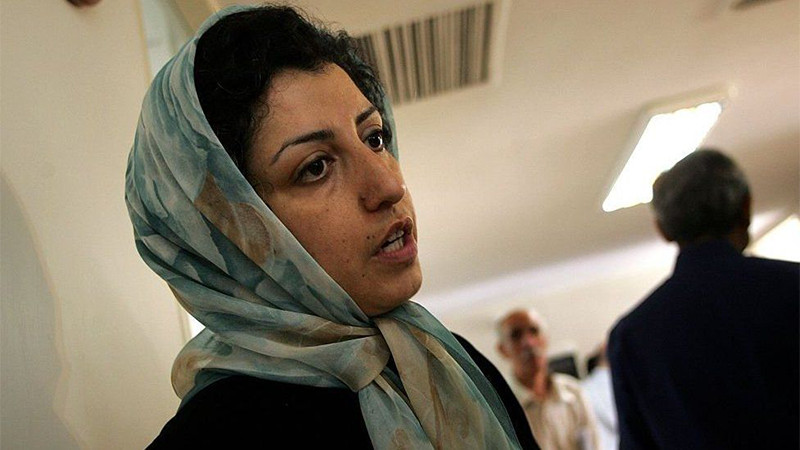  Narges Mohammadi, activista iraní, galardonada con el Premio Nobel de la Paz 2023
