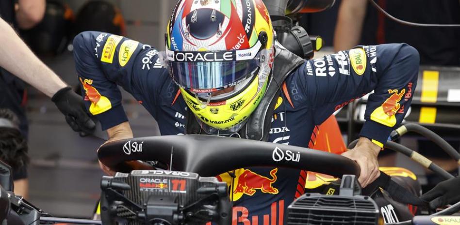  Sergio Pérez saldrá noveno para el GP de Brasil, Verstappen con la pole