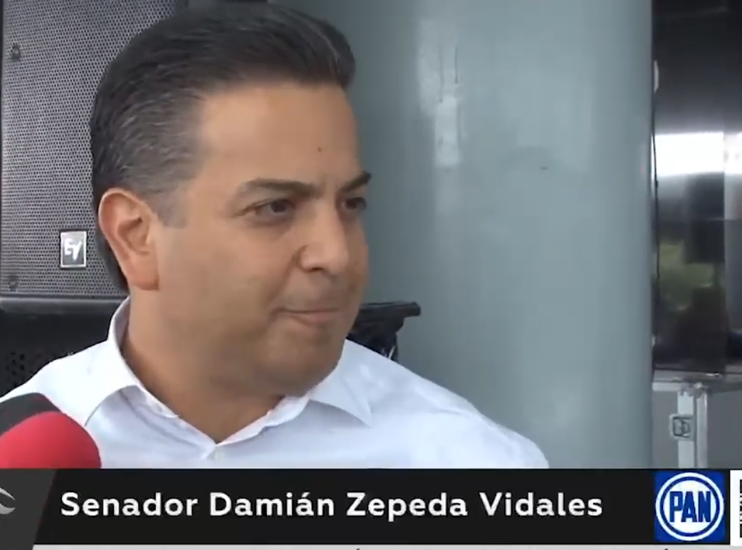  El senador Damián Zepeda, miembro destacado del PAN y parte de la Comisión Bicamaral de seguimiento a la actuación de las Fuerzas Armadas