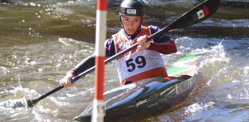  Kayakista mexicana Sofía Reinoso gana cupo olímpico a París 2024
