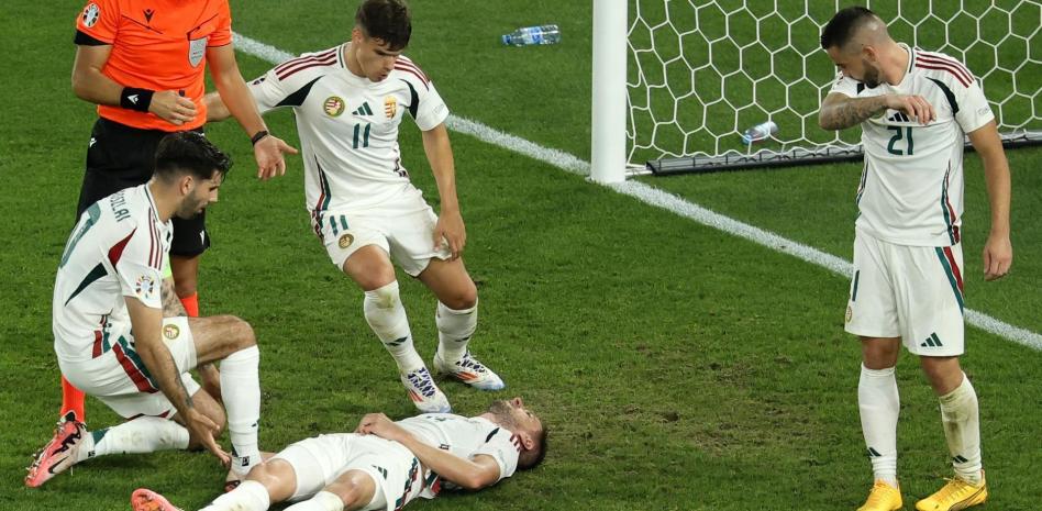  Varga, “estable, tras romperse varios huesos de la cara” y sufrir “conmoción cerebral”