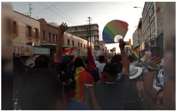  Participan cientos de personas en Marcha por las Diversidades Afectivo-Sexuales