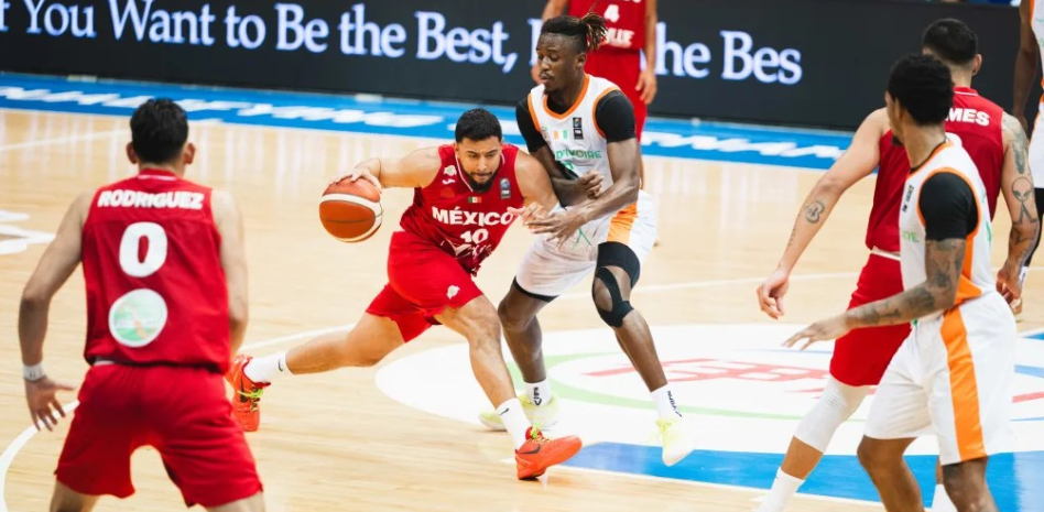  México avanza a semifinales en el Preolímpico de Basquetbol