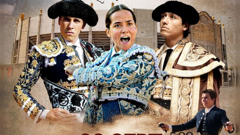  Revelan cartel de tradicional corrida de toros en Morelia