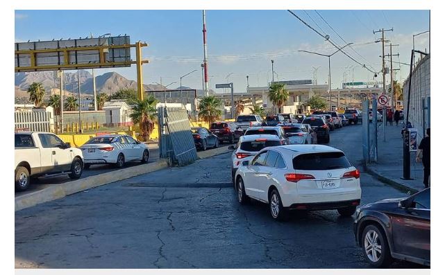 Tiempo de espera en puente internacional