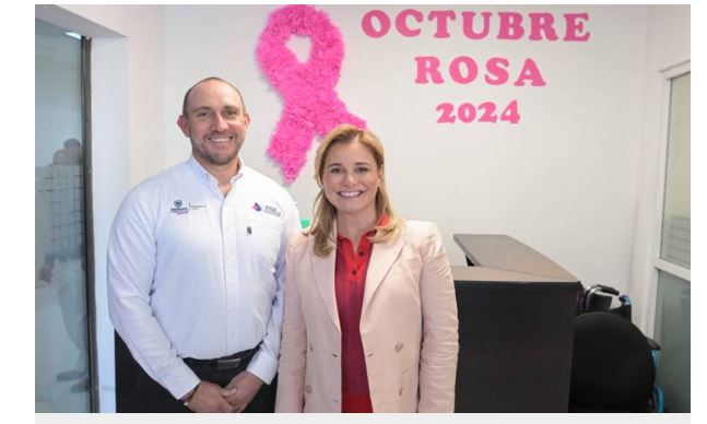  Maru Campos invita a chihuahuenses a luchar contra el Cáncer de Mama con campañas preventivas