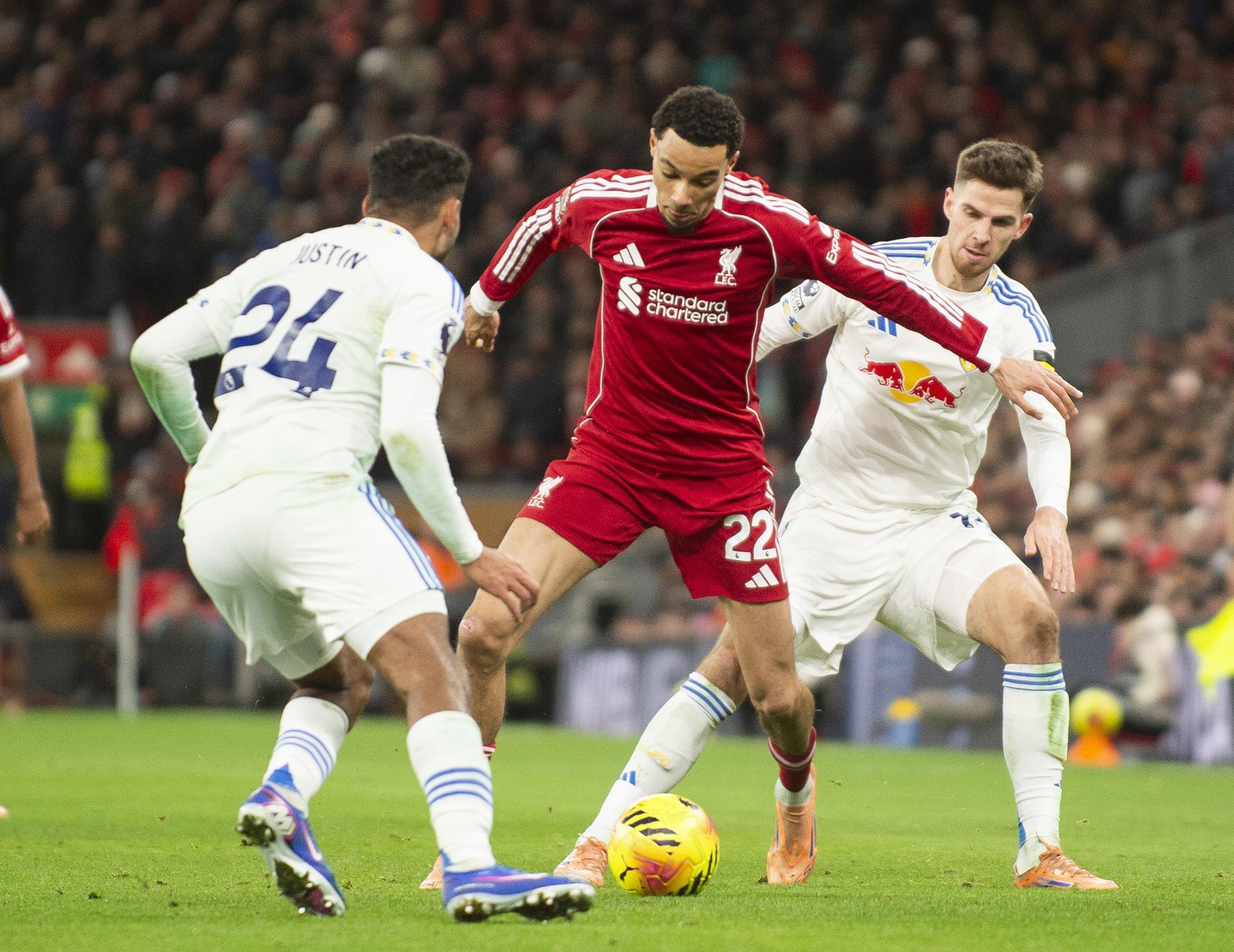  Liverpool 0-0 Leeds United: Resumen, mejores jugadas y estadísticas